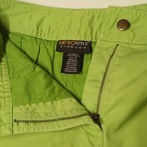 Metro style skirt| green scallop short/skirt ruffle layer embroidery Hem skirt 8 - Picture 8 of 10